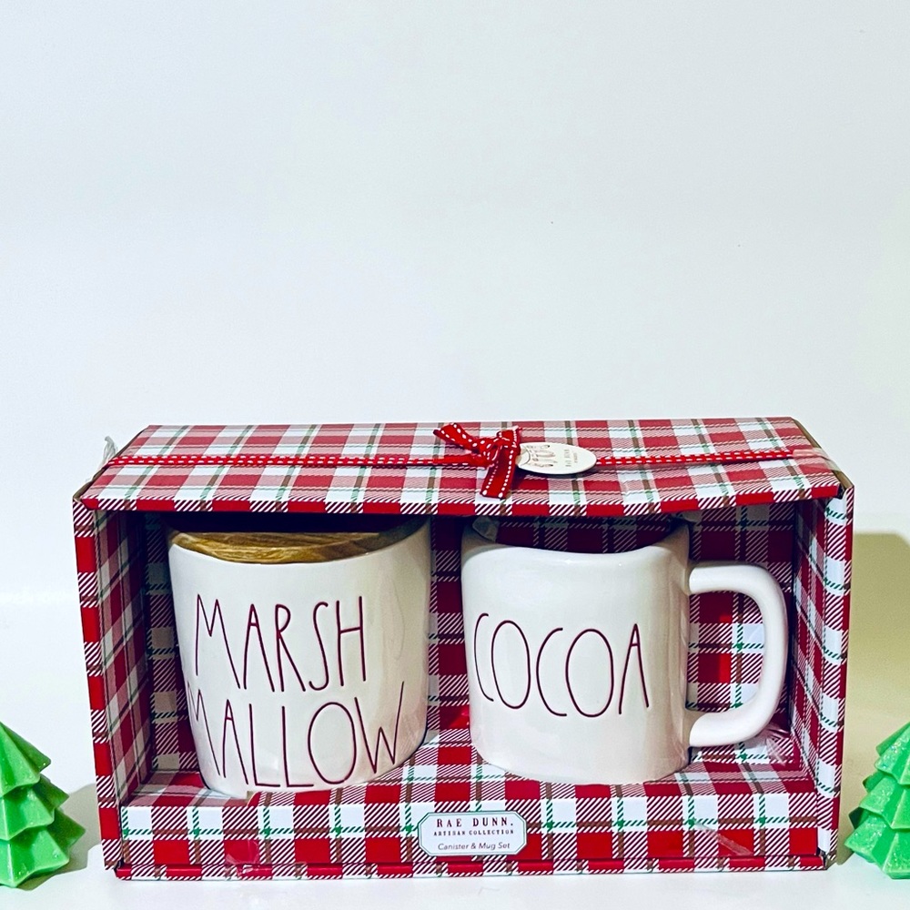 Rae Dunn Marshmallow Cellar Set